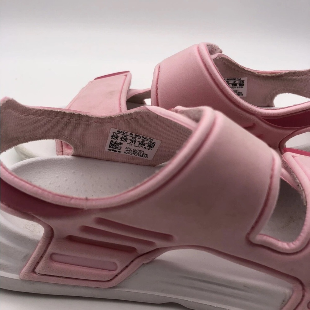 Adidas Altaswim Girl Sport Water Sandals Size 12 Pink Lightweight Comfortable - Picture 6 of 8